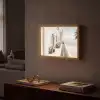 Terras - Stoelen - Strand - Beige Light Box met batterij (Wandlamp) middel -sfeer1