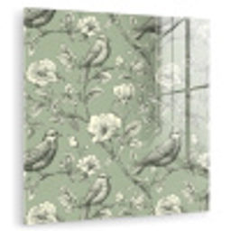 Klassiek - Botanisch - Groen plexiglas 5mm klein 11 -zzzproduct_nieuw