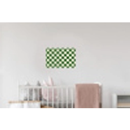 Schaakbord - Patroon - Groen Muursticker klein 286 -kinderkamer
