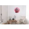 Cupcake - Kleurrijk - Edelstenen Wandcirkel aluminium klein -woonkamer