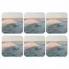 Golf - Zee - Water onderzetter kurk middel -3d