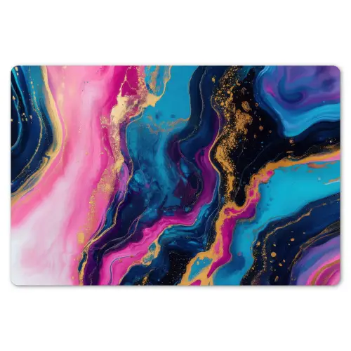 Marmer - Modern - Goud Placemat vinyl groot -zzsfeer1_Kitchenyeah-website
