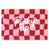 Pinky up - Geblokt - Bordeauxrood Placemat vinyl groot -zzsfeer1_Kitchenyeah-website