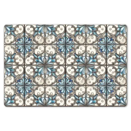 Barok - Tegel - Kleurrijk Placemat vinyl groot 368 -zzsfeer1_Kitchenyeah-website