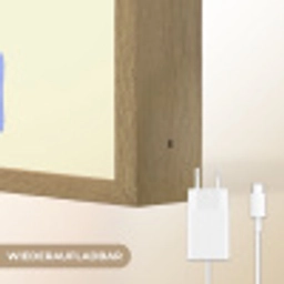 100% that bitch - Blauw - Wit Light Box met batterij (Wandlamp) middel -USP_websiteoplaadbaarDE