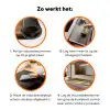 Olijven - Stilleven - Vintage Inductie beschermer vinyl 3mm klein -zzzzzzz-td-werking