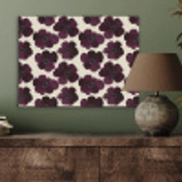 Bloemen - Aquarel - Paars PET vilt klein 837 -sfeer2