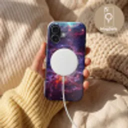 Space - Stars - Abstract - Colorful Toughcase MagSafe Apple iPhone 17 klein -USP_MagsafeV