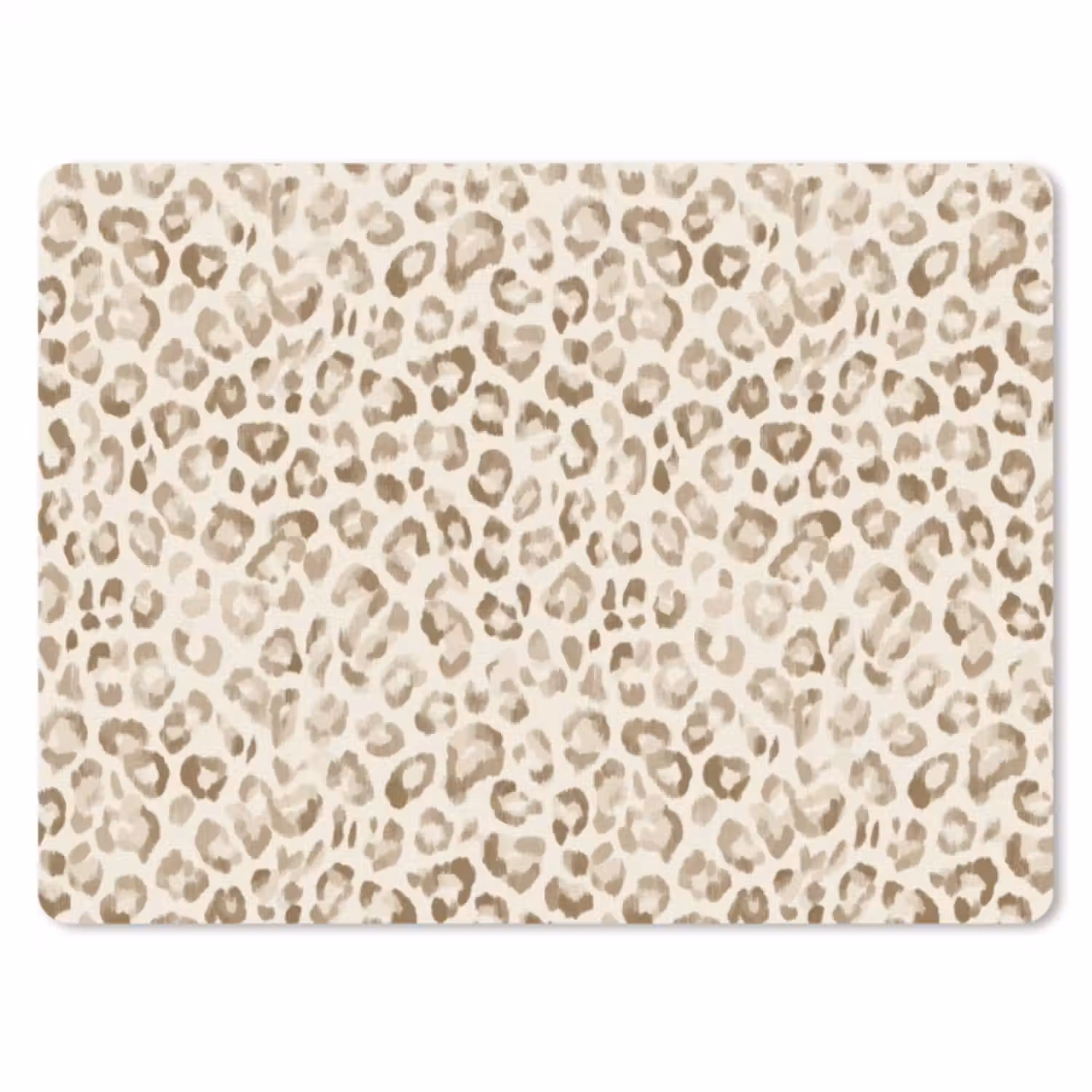 Muismat - Luipaard - Klassiek - Beige