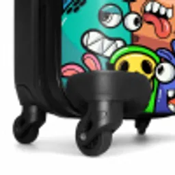 Monster met 1 Oog NBS - Handbagage koffer - Kinderen Unisex middel -wiel