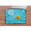 Badeend - Dobberen - Blauw laptophoes neopreen klein -tafel