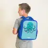 Octopus - Water - Blauw Kinderrugzak - Blauw middel -sfeer2