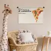 Pizza - Kaas - Pepperoni Wandkleed katoen klein -wsfeer5_kind