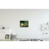 Marmer - Goud - Glitter - Groen - Marmerlook - Luxe textielposter latten blank klein -kinderkamer