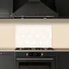 Design - Geometrie - Patroon keuken achterwand spatscherm klein 900 -sfeer1