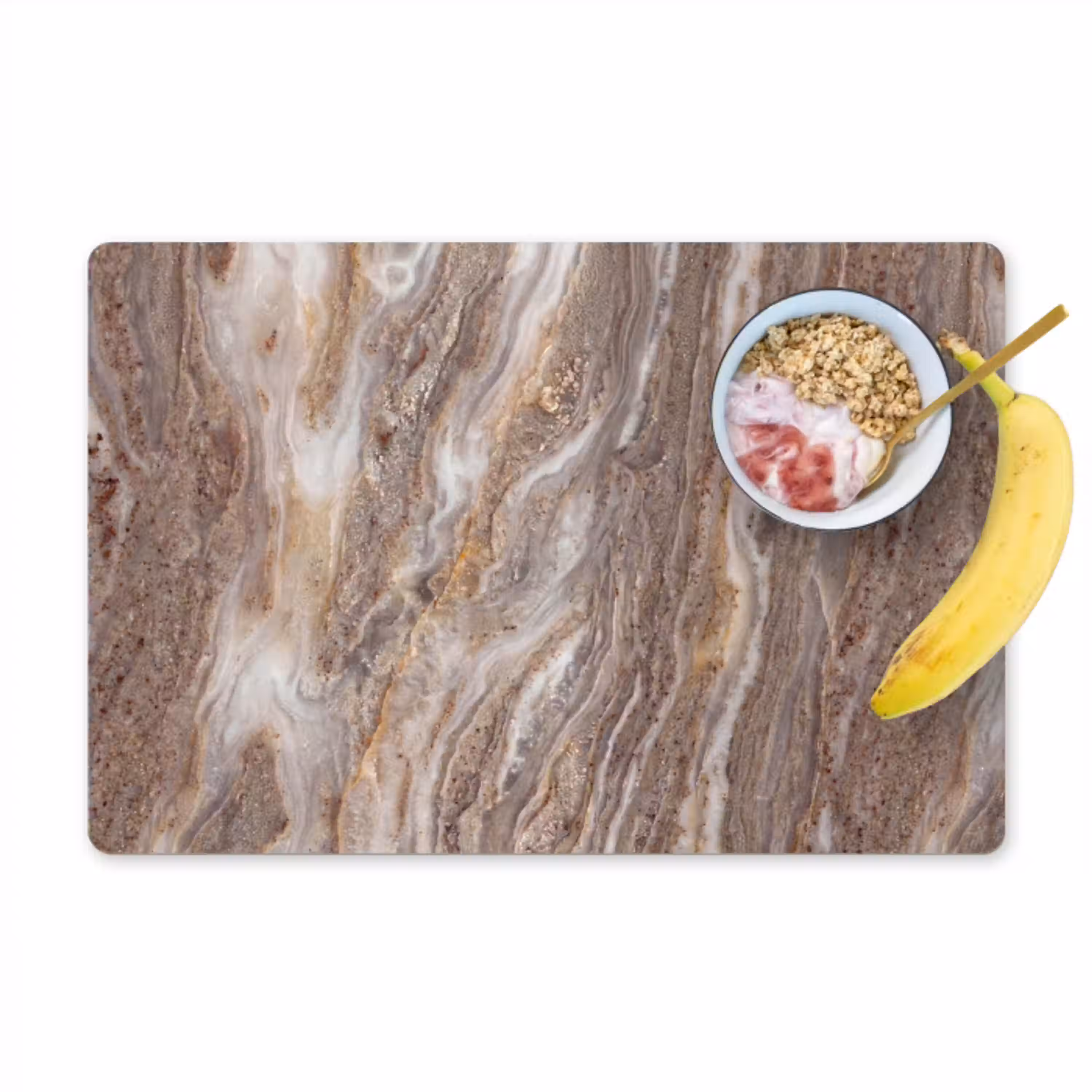 Textuur - Steen - Abstract - Beige Placemat vinyl groot -zzzproduct_Kitchenyeah-website