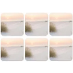 Horizon - Duinlandschap - Zand onderzetter kurk middel -zkaufland3dotto