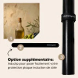 Olijven - Stilleven - Vintage Inductie beschermer vinyl 3mm middel -zzzzzzz-induclip_FR