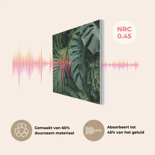 Planten - Jungle - Bladeren - Tropisch PET vilt klein -USP_NL