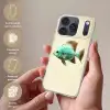 Schubben - Vis - Mint - Minimalistisch Telefoonhoesje iPhone 17 Pro klein -sfeer3_NL