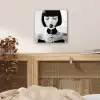 Vrouw - Lolly - Zwart - Wit plexiglas 5mm klein -sfeer4