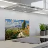 Mensen - Wandelen - Zandpad - Velden keuken achterwand spatscherm klein -3d_schuin