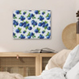 Bessen - Patroon - Blauw PET vilt klein 837 -sfeer3