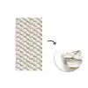 Touw - Gebreid - Beige fotobehang vinyl groot 64 -3d