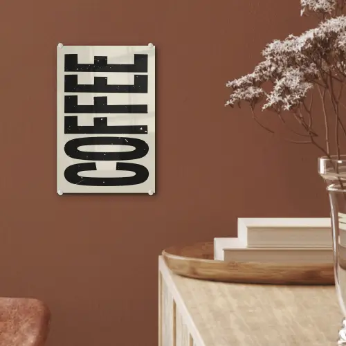 Japandi - Koffie - Decoratie - Vintage plexiglas 5mm klein -sfeer5