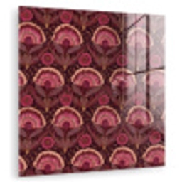 Antiek - Bloemen - Kleurrijk plexiglas 5mm klein 11 -zzzproduct_nieuw