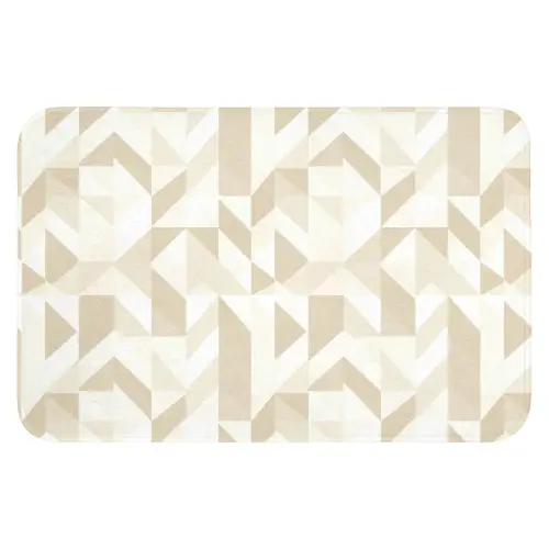 Modern - Abstract - Beige WCmat klein 1009 -3d