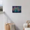 Kleurrijk - Boom - Magisch - Abstract tuinposter los doek klein -sfeer8