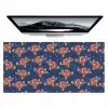 Disco - Blauw - Patroon Muismat XXL klein 681 -zzz3d