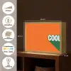Cool - Oranje - Groen Light Box met batterij (Wandlamp) middel -USP_websiteoverzichtNL