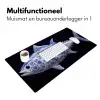 Porselein - Tonijn - Delfts - Blauw Muismat XXL klein -sfeer4