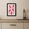 Pepers - Rood - Illustratie KitchenYeah - Keuken - Fotolijst klein -sfeer2