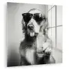 Golden retriever - Hond - Zonnebril - Gkas plexiglas 5mm klein -zzzproduct_nieuw