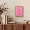 Thee - Roze - Valentijn - Tekst Light Box met kabel (Tafellamp) klein -sfeer2