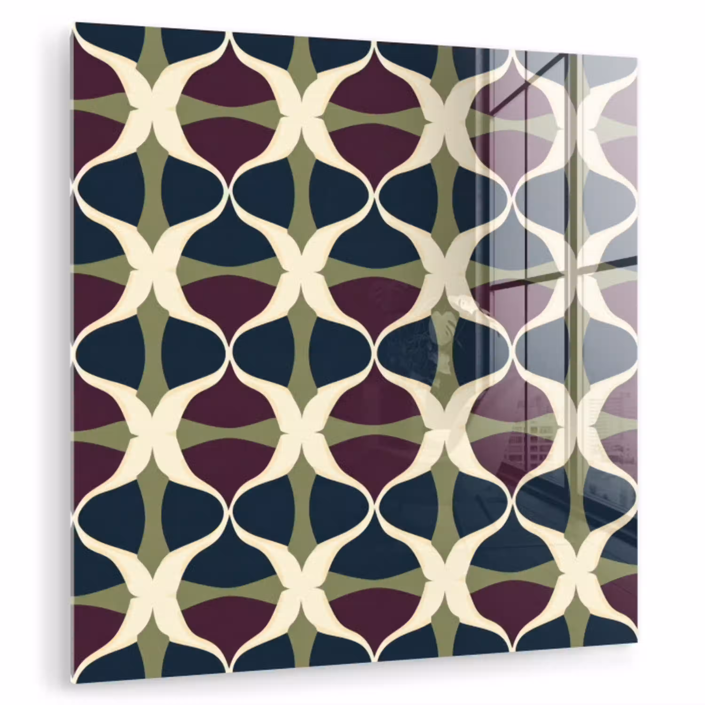 Abstract - Retro - Kleurrijk plexiglas 5mm klein 11 -zzzproduct_nieuw