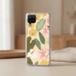 Patroon - Bloemen - Kleurrijk Telefoonhoesje Samsung Galaxy A12 klein -sfeer2