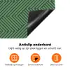 Groen - Strepen - Patroon Inductie beschermer vinyl 3mm klein 276 -zzzzzzz-td-onderkant