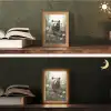 Bruine beer - Wilde dieren - Bloemen - Planten Light Box met kabel (Tafellamp) klein -sfeer3