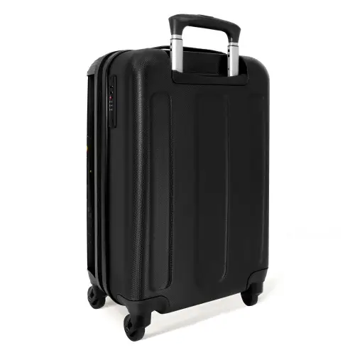 Astronaut omringd door graffiti NBS - Handbagage koffer - Kinderen Unisex middel -achterkant