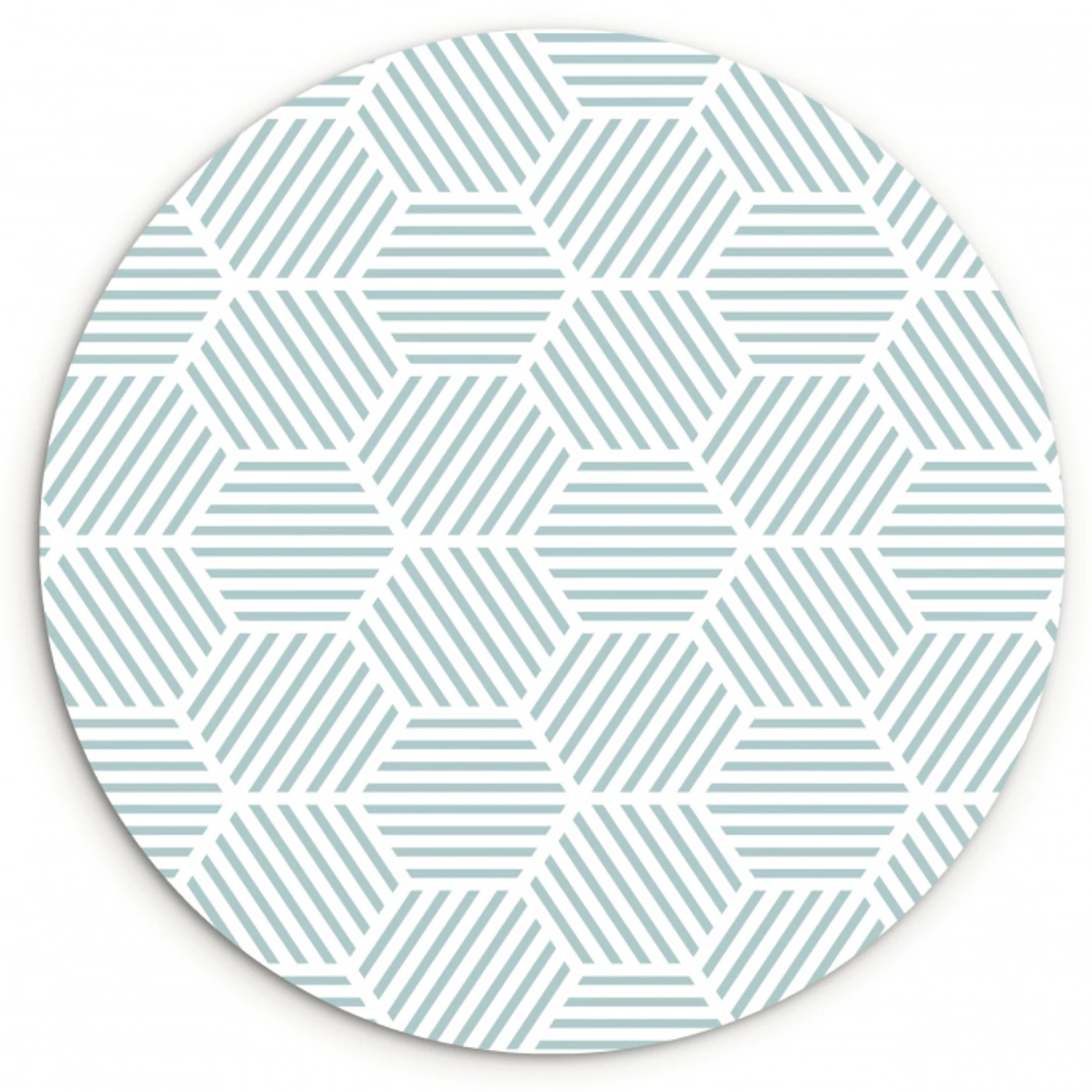 Abstract - Patronen - Design Wandcirkel kunststof plaat 5mm dik klein 188 -3d