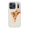 Pizza - Kaas - Pepperoni Telefoonhoesje iPhone 17 Pro klein -3d