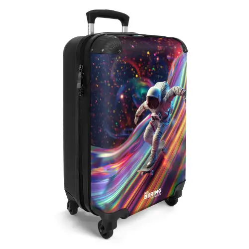 Sam spaceboard NBS - Handbagage koffer - Kinderen Unisex middel -productfoto_3d