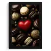 Macarons - Rood - Hart KitchenYeah - Keuken - Fotolijst klein -3d