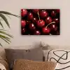 Rood - Fruit - Kersen canvas 2cm klein -sfeer1