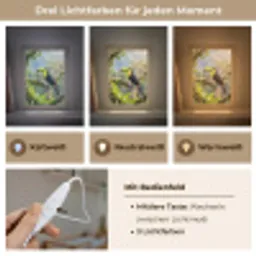Toekan - Jungle - Natuur - Kleurrijk Light Box met kabel (Kinderlampje) klein -USP_lichtkleurDE