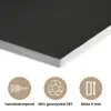 Discoballen - Minimalistisch - Zwart PET vilt klein -closeup_NL
